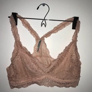 Pink/beige bralette (more pink in person)